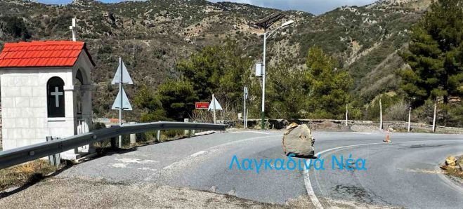 Κατολίσθηση μετά τα Λαγκάδια | Νέα ερώτηση Δημητρακοπούλου για το δρόμο &quot;Βυτίνα - Αρχαία Ολυμπία&quot;