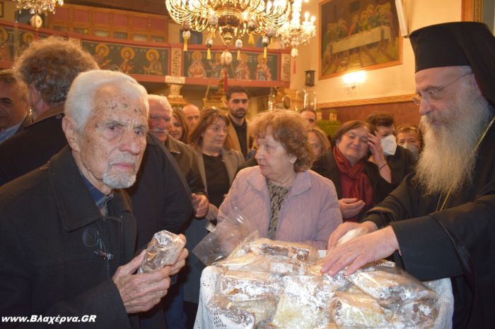 Μέγας Πανηγυρικός Αρχιερατικός Εσπερινός στη μνήμη του Πολιούχου της Βλαχέρνας, Αγίου Αθανασίου (εικόνες)