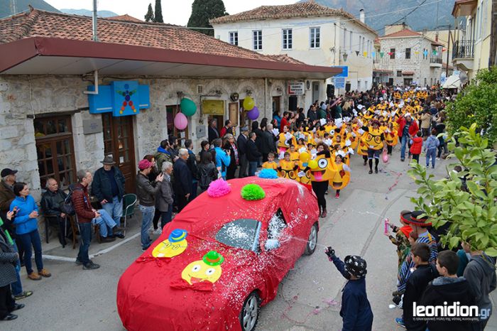 Πόλος έλξης επισκεπτών το Καρναβάλι Λεωνιδίου