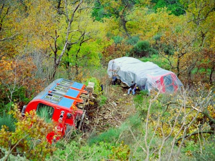 Η νύχτα τρόμου από τη βουτιά του τρένου σε χαράδρα το 2002 στους Χράνους Αρκαδίας (εικόνες)