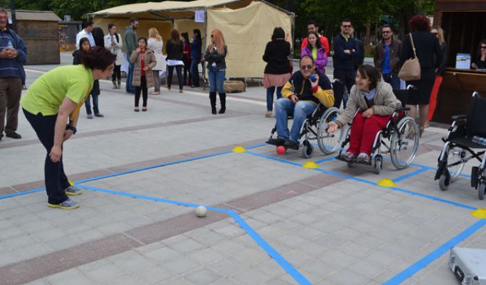 Δυναμική η συμμετοχή του Κέντρου Αποκατάστασης ΠΑΛΛΑΔΙΟΝ στην ημερίδα για την ευαισθητοποίηση του κοινού σε θέματα αναπηρίας (vd)