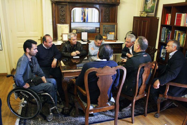 Σε άριστο κλίμα πραγματοποιήθηκε η συνάντηση του Δημάρχου Τρίπολης Γιάννη Σμυρνιώτη με τη Διοίκηση της Ένωσης Ξενοδόχων