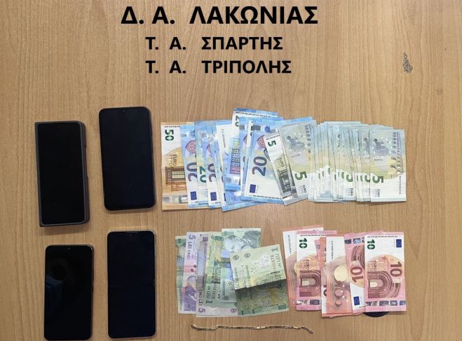 Τρεις συλλήψεις από την Ασφάλεια Τρίπολης για κλοπή σε κατάστημα