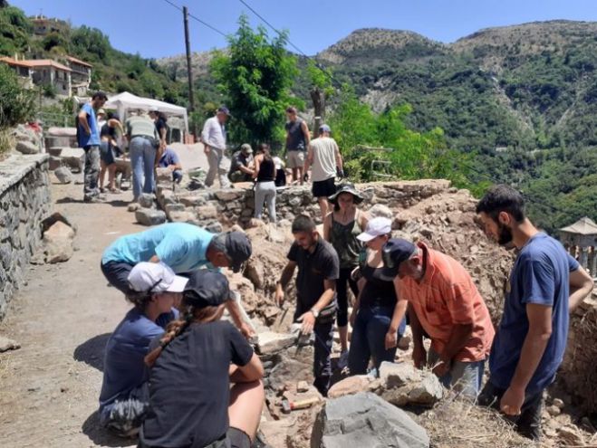 Λαγκάδια | 5ο Εργαστήριο Παραδοσιακής τέχνης της πέτρας