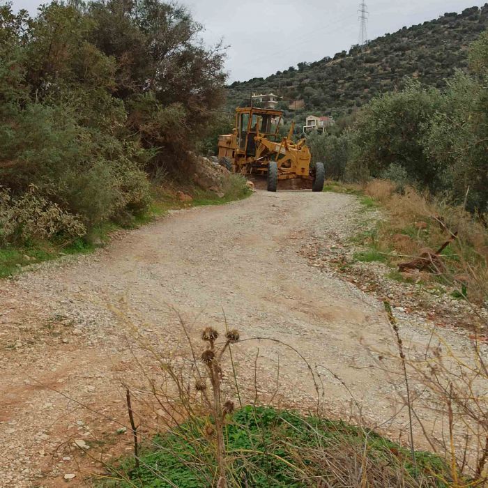 Βόρεια Κυνουρία | Εργασίες συντήρησης στο κοινόχρηστο δημοτικό και αγροτικό οδικό δίκτυο