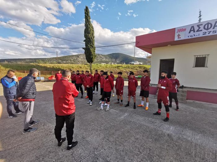 Έκανε rapid test και ξεκίνησε προπονήσεις ο Ερμής Μελιγούς (εικόνες)