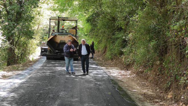 Σκαντζός | Αυτοψία στα έργα αποκατάστασης βατότητας δρόμου προς το Μοναστήρι Αγίου Ιωάννη Προδρόμου Καστρίου