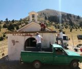Σίταινα | Εθελοντικές εργασίες επισκευής και συντήρησης του Προφήτη Ηλία (εικόνες)