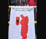 Euro 2024 | Αλβανός οπαδός αναρτά πανό με χάρτη που συμπεριλαμβάνει ελληνικές περιοχές